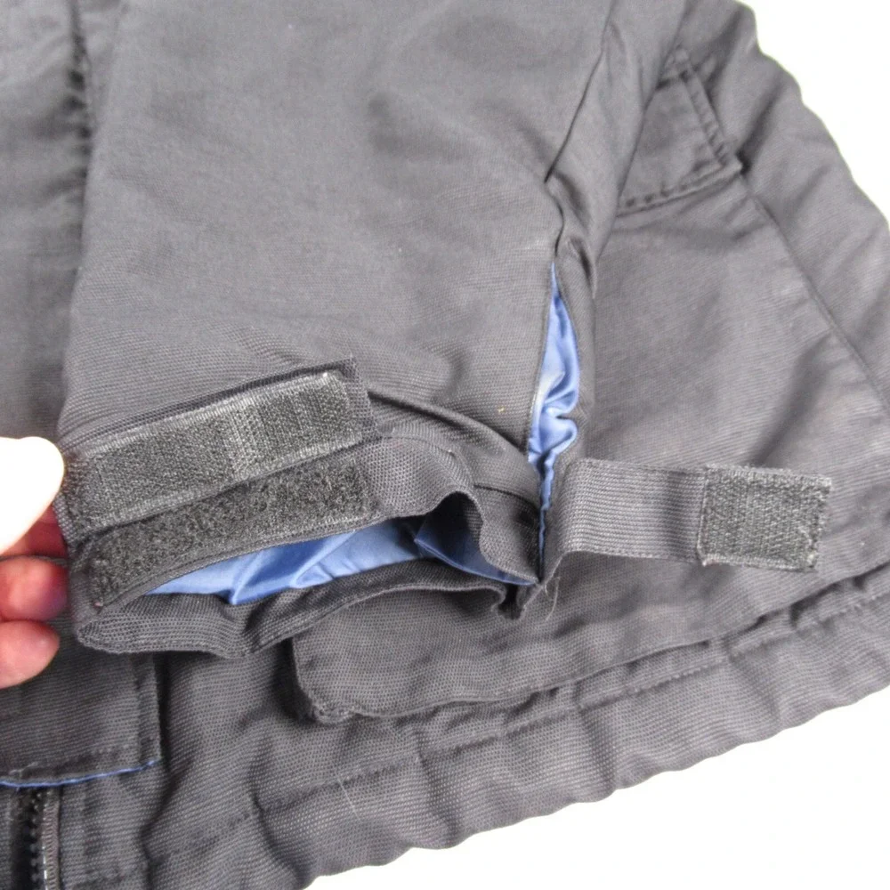 Denver Broncos Jacket Mens Medium Black G III & Carl Banks Hoodedd Zip Parka VTG